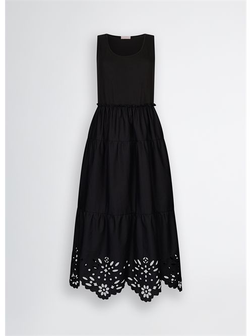 dress woman black LIU JO | WA5166T4853/22222